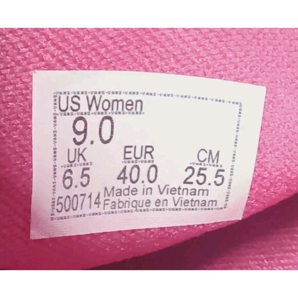 Vans Old Skool Shoes Women Size 9 Maroon Red Suede Sneakers - Picture 5 of 8